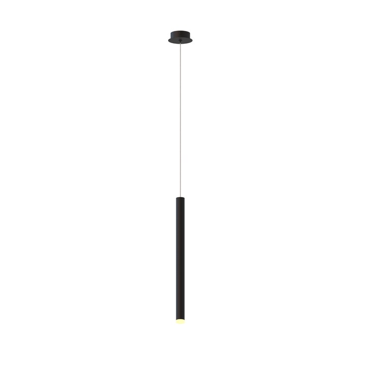 Mantra Cala Single LED Pendant Sand Black