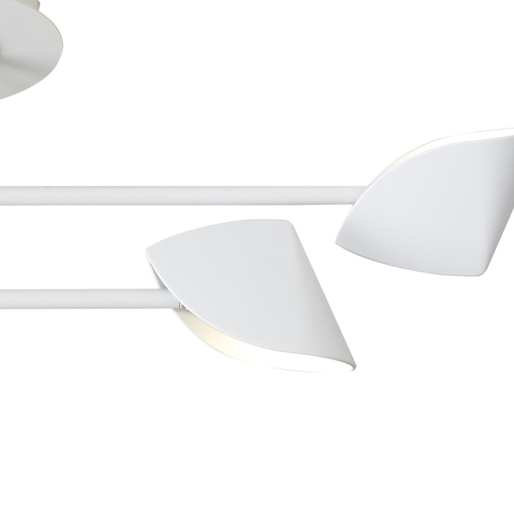 Mantra Capuccina Small LED 4 Light Semi-Flush Ceiling Light White - 3000K