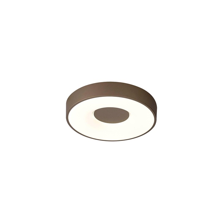 Mantra Coin 56W LED Round Ceiling Light Sand Brown