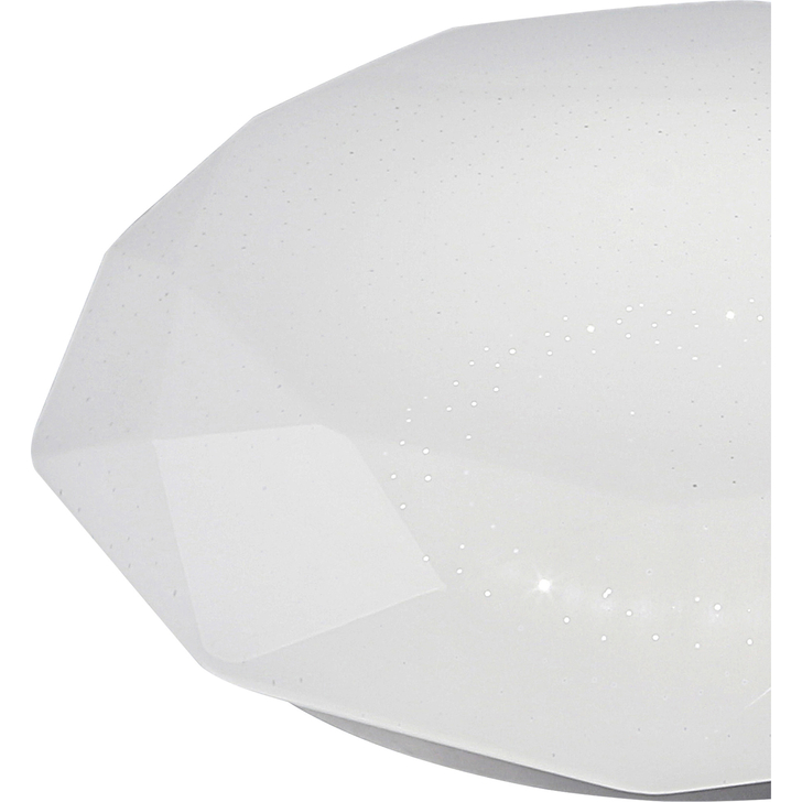 Mantra Diamante 40W Led Flush Dimmable Led Smart Ceiling Light Complete With Remote - 3000 - 5000K - Google Play And Alexa