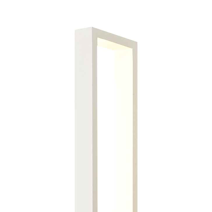 Mantra Durban Medium White Open Rectangular Led Wall/Ceiling Light - 3000K