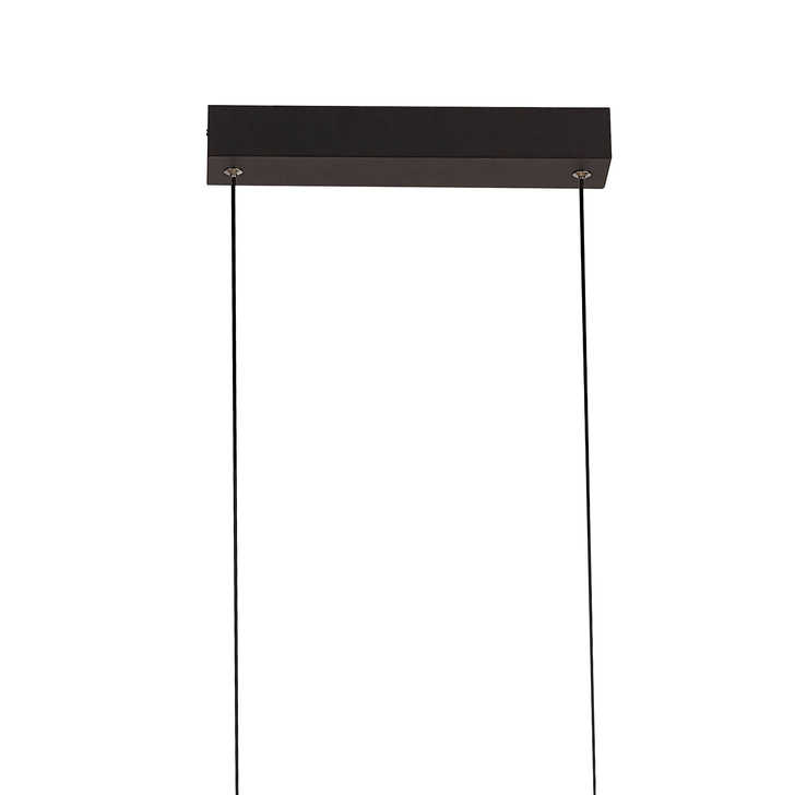 Mantra Esparta Large Black And Gold Led Linear Island Light - 3000K