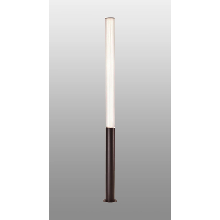 Mantra Gant Rust Brown Extra Large 205cm Bollard Post Lamp - IP65, 3000K LED