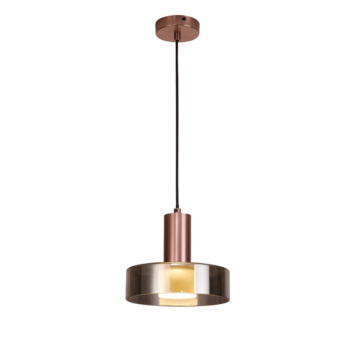 Mantra Gin Rose Gold 1 Light Single Pendant Light