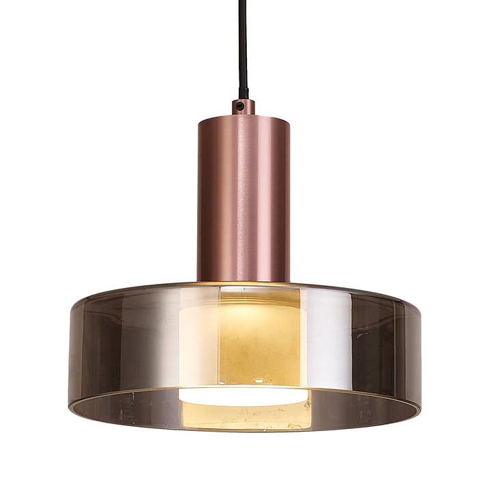 Mantra Gin Rose Gold 1 Light Single Pendant Light