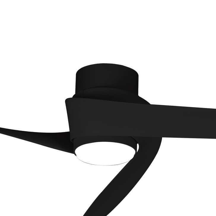 Mantra Groenland Black Led Ceiling Fan Light Controllably Via Remote - 2700K - 5000K