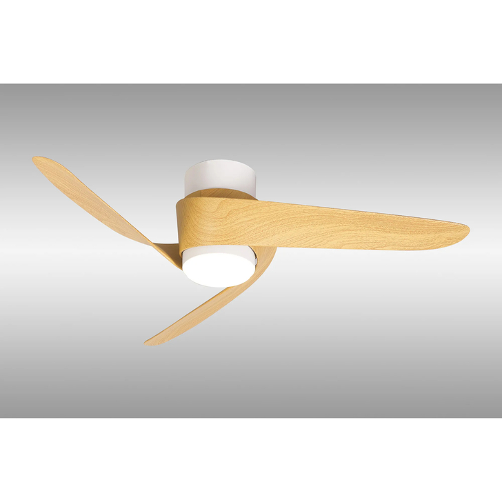 Mantra Groenland S Wooden LED Ceiling Fan Light With Remote Control - 2700K - 5000K