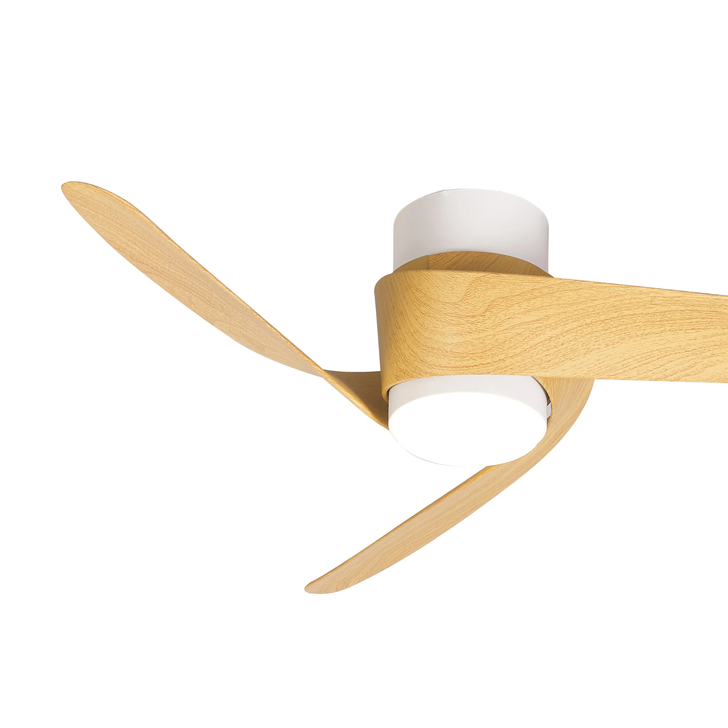Mantra Groenland S Wooden LED Ceiling Fan Light With Remote Control - 2700K - 5000K
