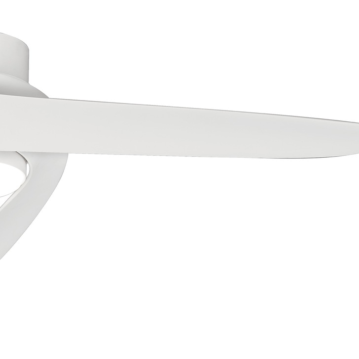 Mantra Groenland White Led Ceiling Fan Light Controllably Via Remote - 2700K - 5000K