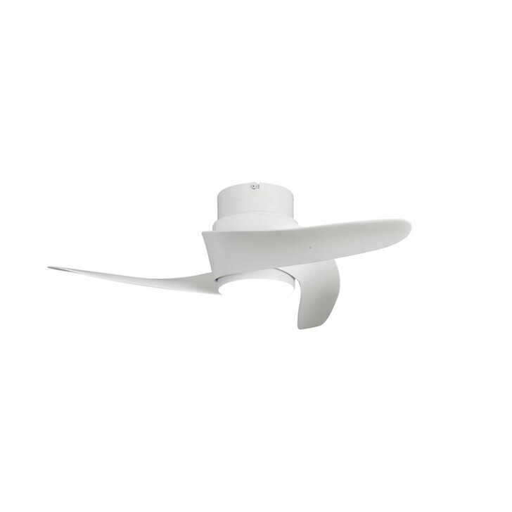 Mantra Groenland XS 79.5cm White Led Ceiling Fan Light C/w Remote Control 2700-5000K