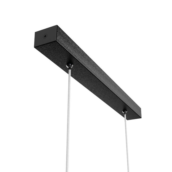 Mantra Hanok Slim LED Linear Bar Pendant Black - 3000K