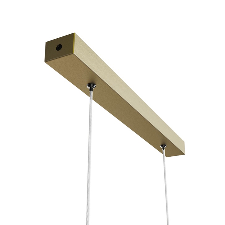 Mantra Hanok Slim LED Linear Bar Pendant Sand Brown - 3000K