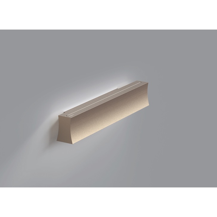 Mantra Hanok Slim LED Linear Wall Light Sand Brown Small - 3000K