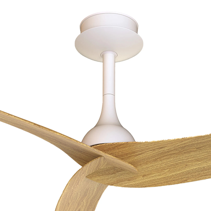 Mantra Ipanema Wood Effect/White Ceiling Fan -  Ip44