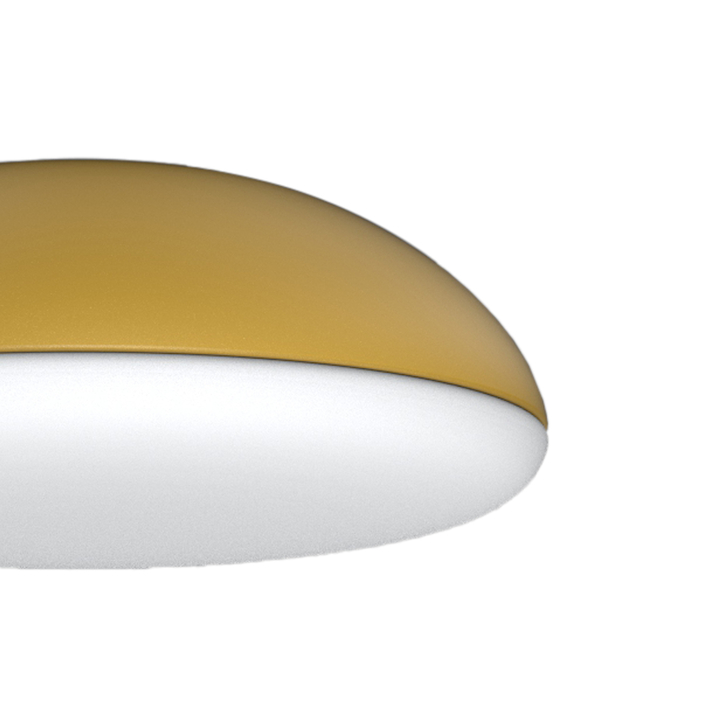 Mantra Kazz Gold Flush 4 Light Ceiling Light Complete With White Diffuser