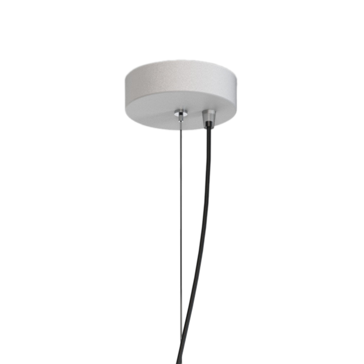 Mantra Kazz White 4 Light Ceiling Pendant Complete With White Diffuser