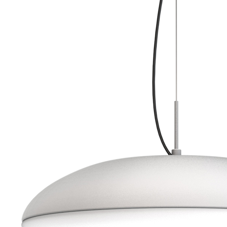 Mantra Kazz White 4 Light Ceiling Pendant Complete With White Diffuser