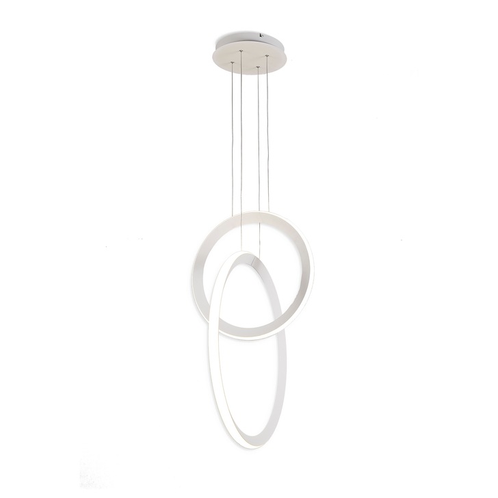 Mantra Kitesurf LED Double Loop Pendant White - 3000K