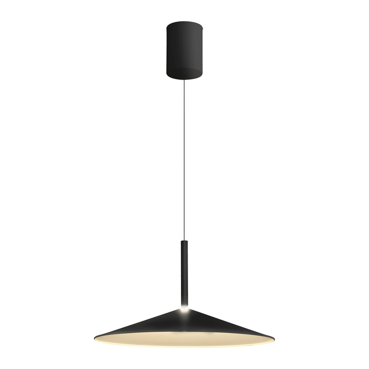 Mantra Large Calice Black/White Rise And Fall Led Pendant Light - 3000K - M7891