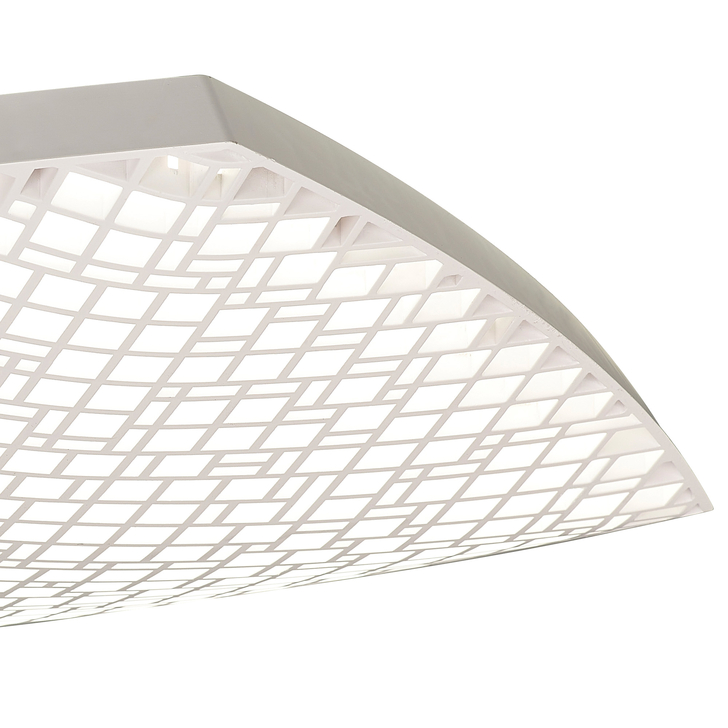 Mantra Large White Urban Flush Grid Adjustable Led Ceiling Light Complete With Remote - M7888 - 27000-5000K Tuneable