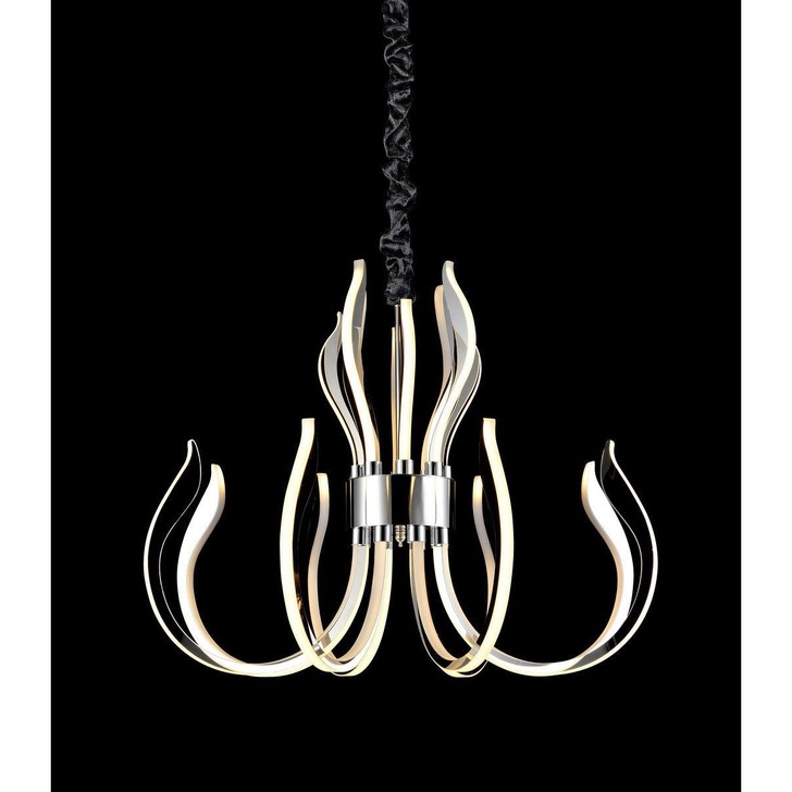 Mantra M5561 Versailles Polished Chrome Led Chandelier - 3000K