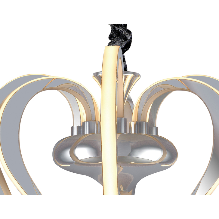 Mantra M5564 Versailles Ceiling Polished Chrome Led Pendant - 3000K