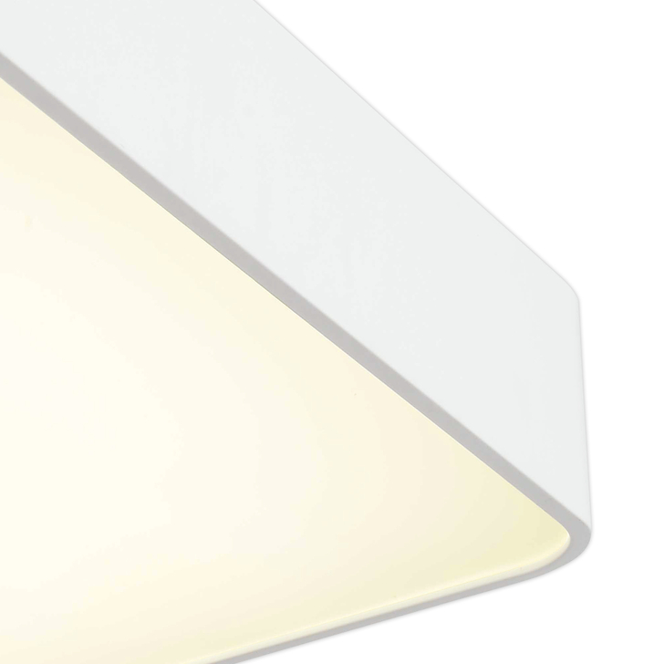 Mantra M6153 Cumbuco Ceiling 60cm Square, 80W Led Ceiling Light - 3000K