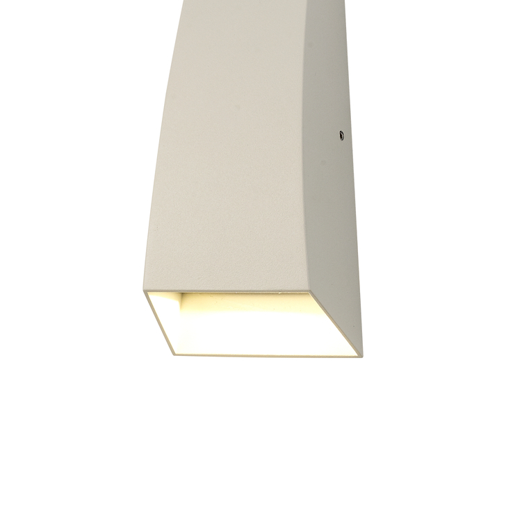 Mantra M6543 Jackson White Led Exterior Wall Light - 3000K