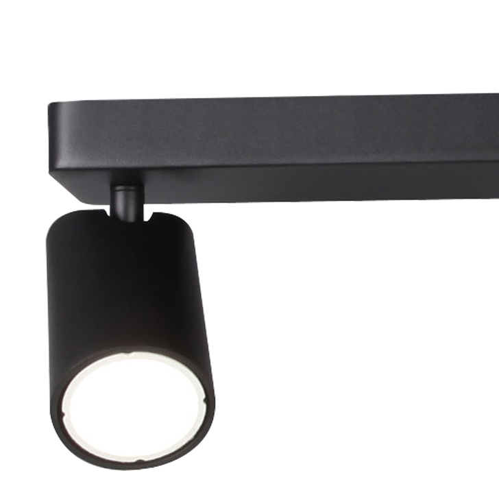 Mantra M6711 Sal 3 Light Black Spotlight