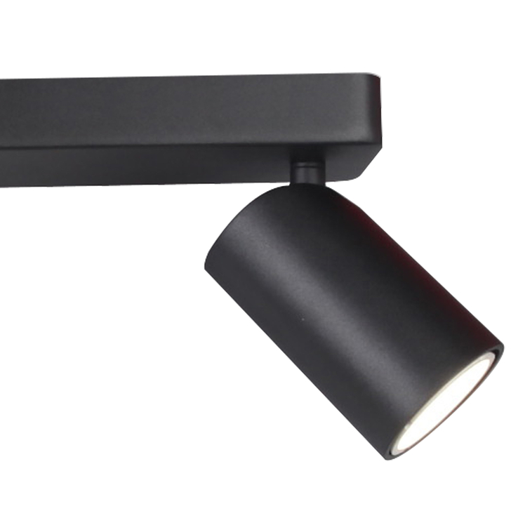 Mantra M6711 Sal 3 Light Black Spotlight