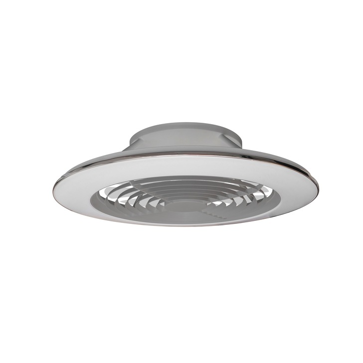 Mantra M7491 Alisio XL Silver Ceiling Fan Light C/W Remote Control