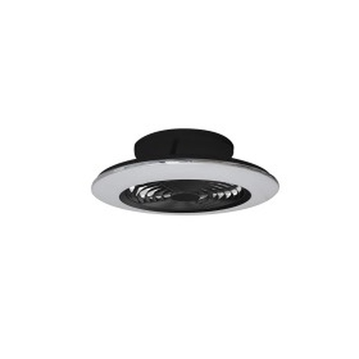 Mantra M7495 Alisio Mini Black Ceiling Fan Light C/W Remote Control