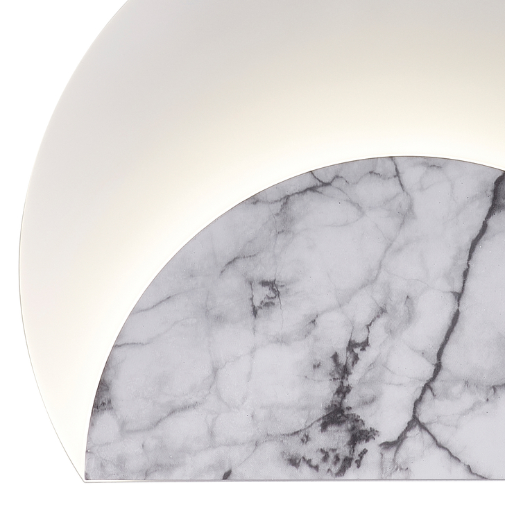 Mantra Marmol White Marble Layered Led Wall Light - M8503 - 3000K