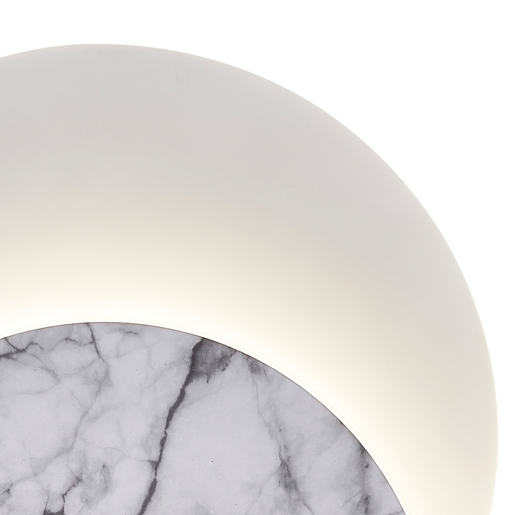 Mantra Marmol White Marble Layered Led Wall Light - M8503 - 3000K