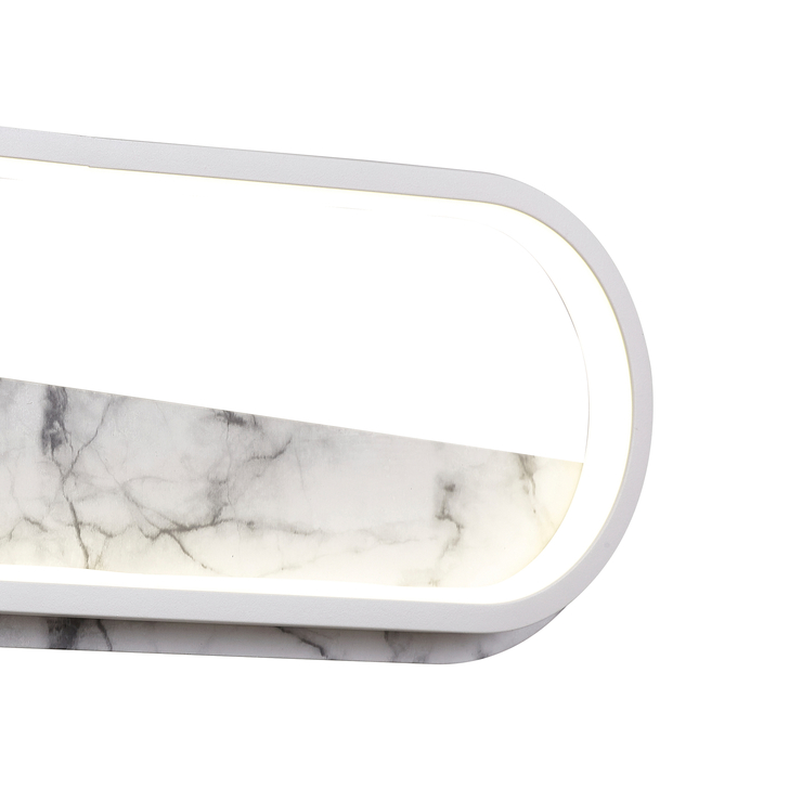 Mantra Marmol White Marble Oval Led Wall Light - M8502 - 3000K