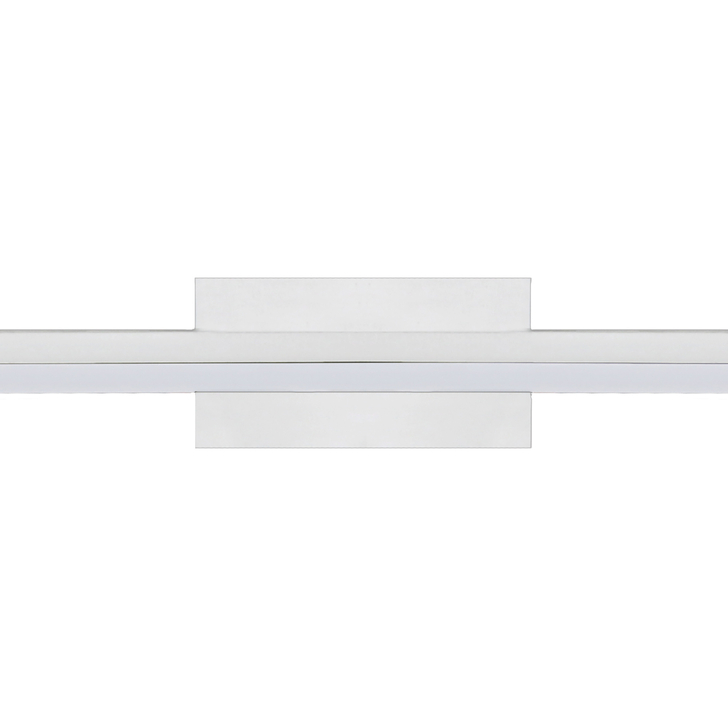 Mantra Morne 12W White Linear IP44 Led Bathroom Wall Light - 4000K