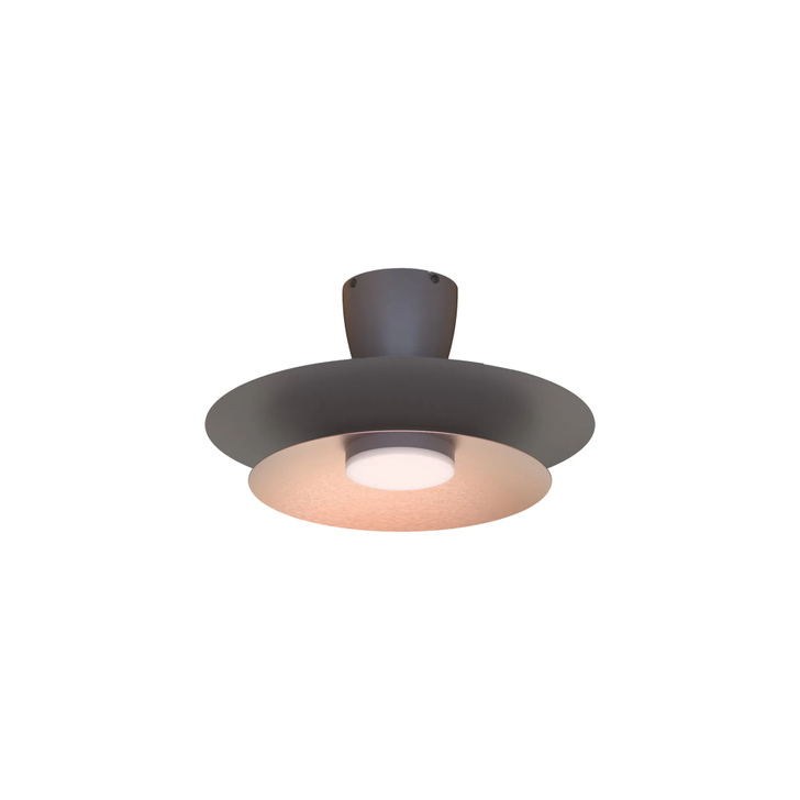 Mantra Patagonia Coffee And Brushed Copper Finish Led Ceiling Fan Light Complete With Remote Control - 3000K-5000K Adjustable