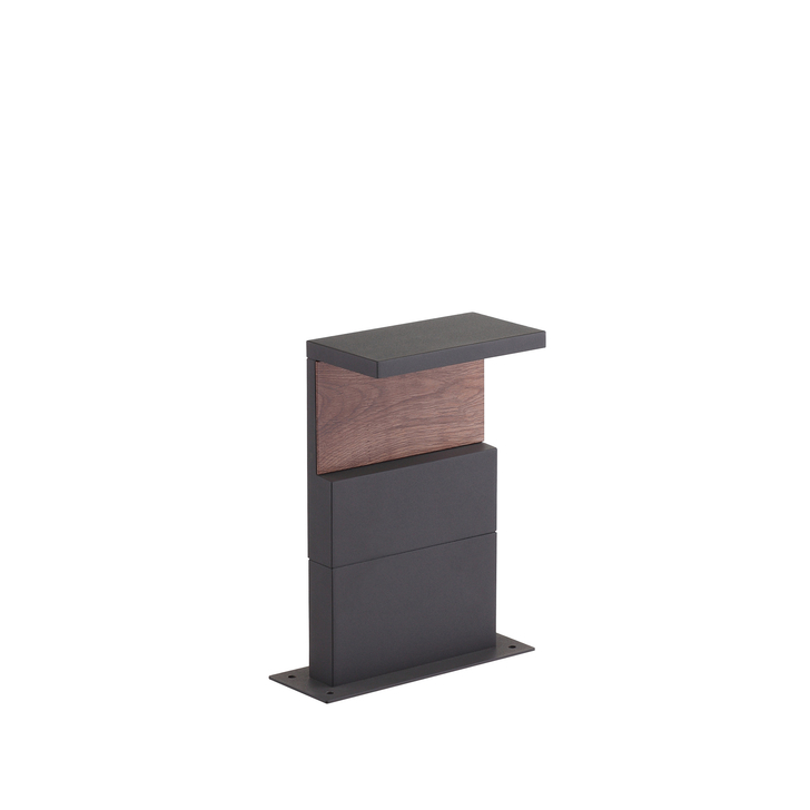 Mantra Ruka Anthracite And Walnut Small Led Exterior Post/Pathway Light - IP54 - 3000K