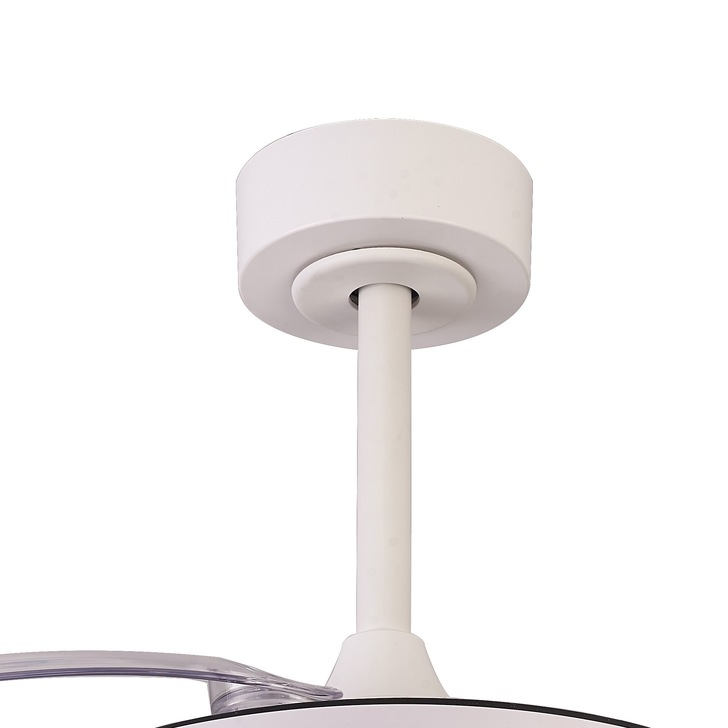 Mantra Siberia Mini White Led Ceiling Fan Light Complete With Remote - 3000K - 6500K