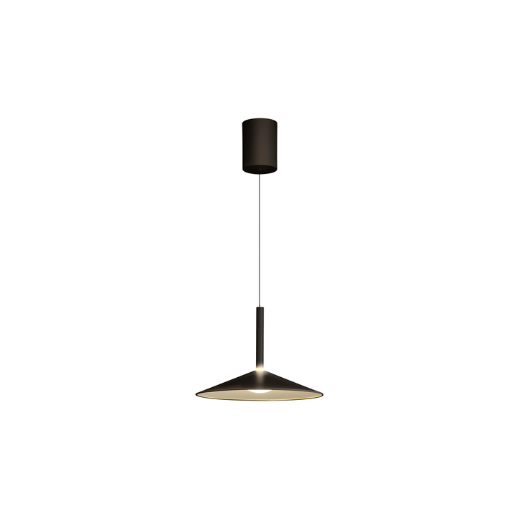 Mantra Small Calice Black/White Rise And Fall Led Pendant Light - 3000K - M7895