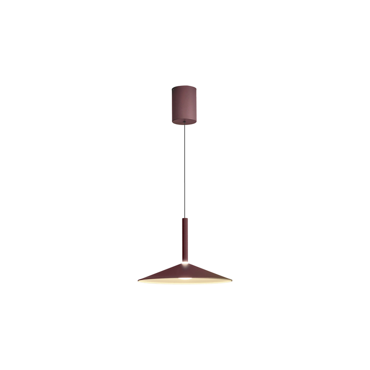 Mantra Small Calice Coffee/White Rise And Fall Led Pendant Light - 3000K - M7896