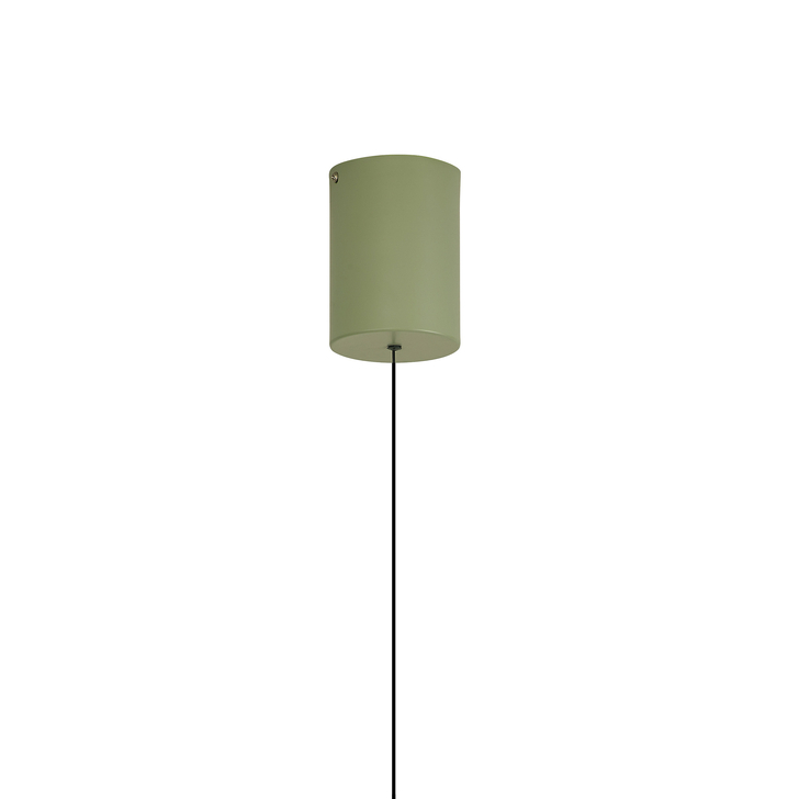 Mantra Small Calice Green/White Rise And Fall Led Pendant Light - 3000K - M7899