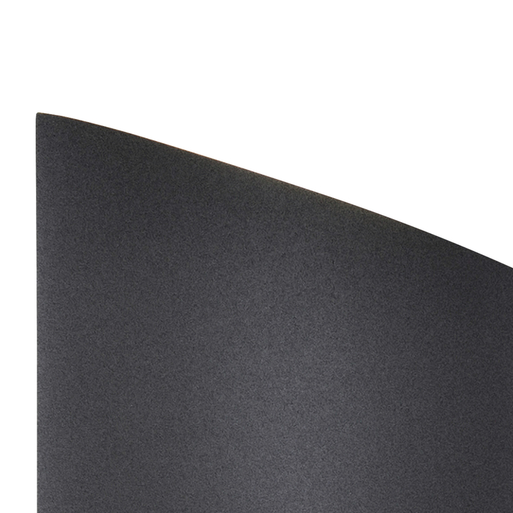 Mantra Sochi Anthracite Curved Asymentric Led Exterior Up And Down Wall Light - IP54 - 3000K