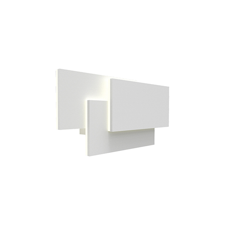 Mantra Tahiti 12W White XL Trio Rectangle Led Wall Light - 3000K