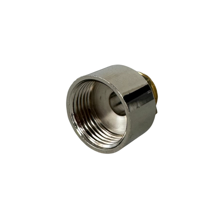 Navigator Satin Nickel Conduit Adaptor - Solid Brass, Coastal