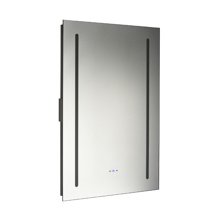 Nico Rectangular Bathroom Mirror With CCT LED Lights, Motion Sensor, Shaver Socket & Demisting Pad