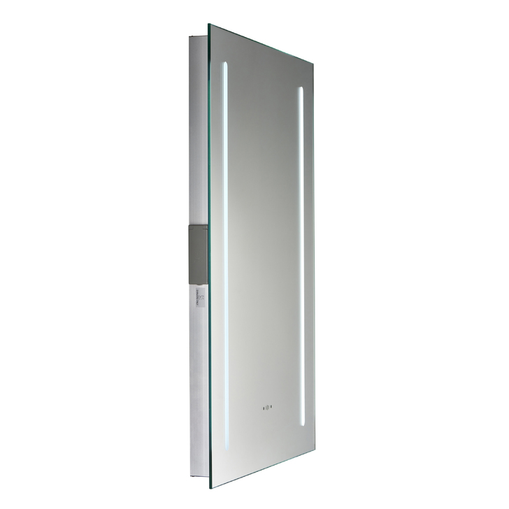 Nico Rectangular Bathroom Mirror With CCT LED Lights, Motion Sensor, Shaver Socket & Demisting Pad