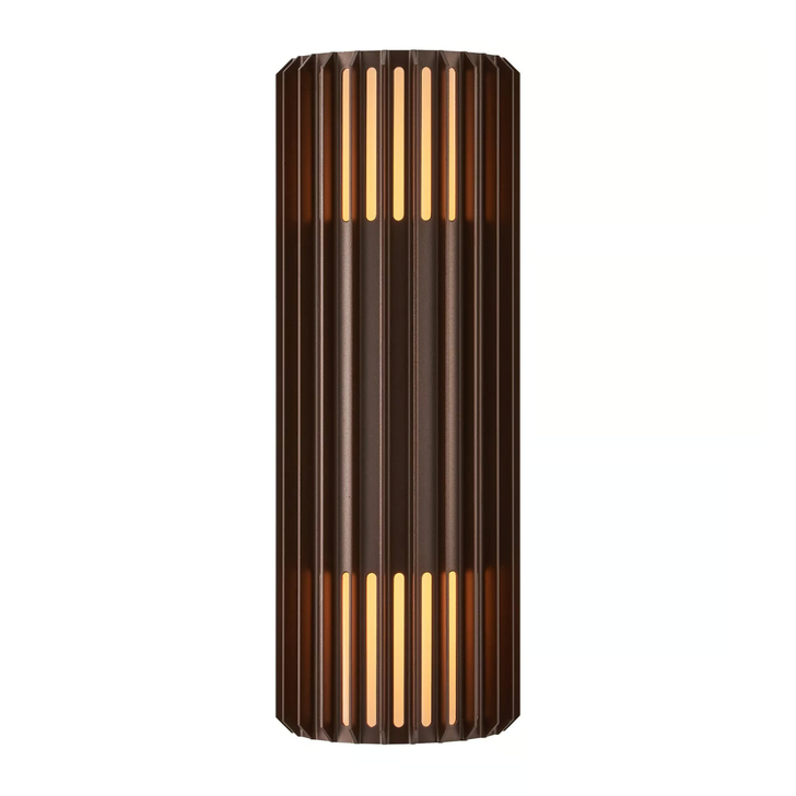 Nordlux Aludra Double Wall Light Seaside brown metallic