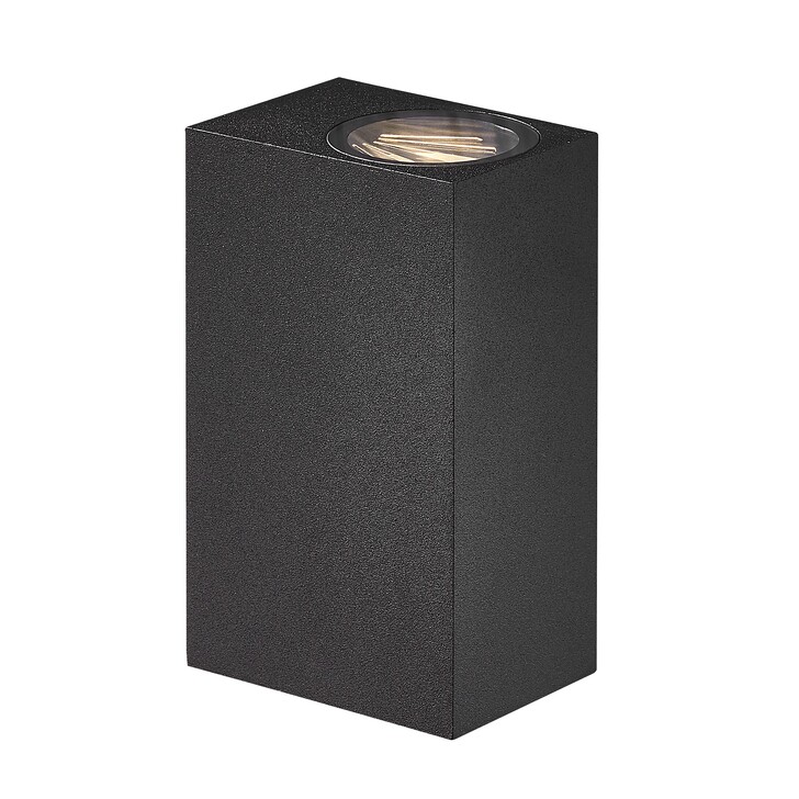 Nordlux Asbol Kubi Wall Light Black