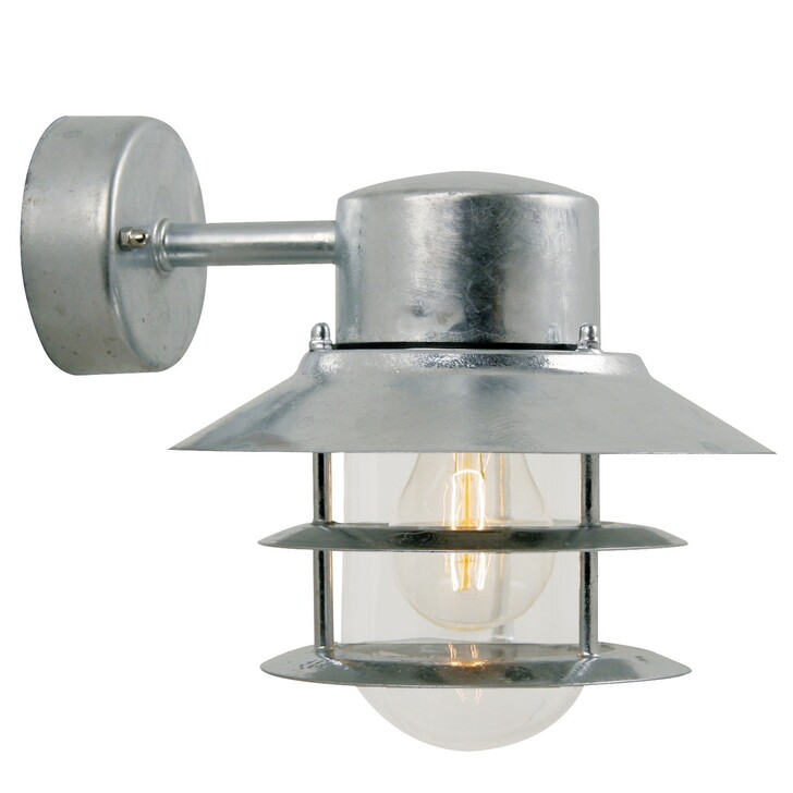 Nordlux Blokhus Down Wall Light Galvanized